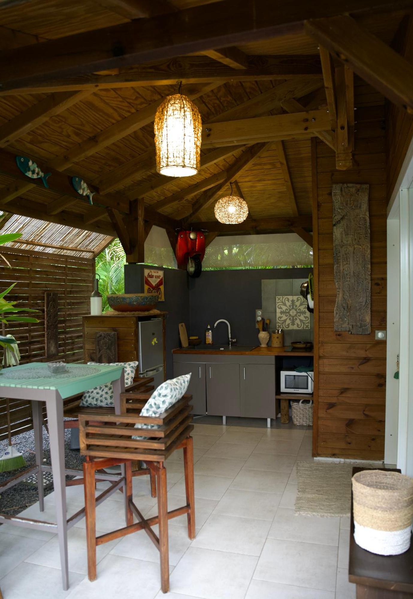 Hotel The Bluebamboo Le Moule Exterior foto